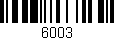 Código de barras (EAN, GTIN, SKU, ISBN): '6003'