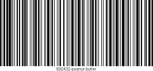 Código de barras (EAN, GTIN, SKU, ISBN): '600432-peanut-butter'
