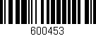 Código de barras (EAN, GTIN, SKU, ISBN): '600453'