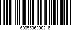 Código de barras (EAN, GTIN, SKU, ISBN): '6005506898216'