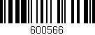 Código de barras (EAN, GTIN, SKU, ISBN): '600566'