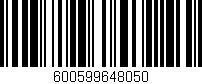 Código de barras (EAN, GTIN, SKU, ISBN): '600599648050'