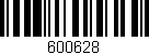 Código de barras (EAN, GTIN, SKU, ISBN): '600628'