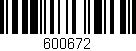 Código de barras (EAN, GTIN, SKU, ISBN): '600672'