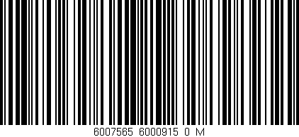 Código de barras (EAN, GTIN, SKU, ISBN): '6007565_6000915_0_M'