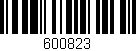 Código de barras (EAN, GTIN, SKU, ISBN): '600823'