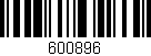 Código de barras (EAN, GTIN, SKU, ISBN): '600896'