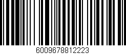 Código de barras (EAN, GTIN, SKU, ISBN): '6009678812223'