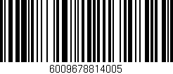 Código de barras (EAN, GTIN, SKU, ISBN): '6009678814005'