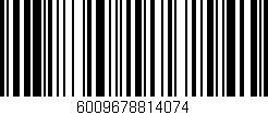 Código de barras (EAN, GTIN, SKU, ISBN): '6009678814074'