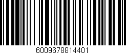Código de barras (EAN, GTIN, SKU, ISBN): '6009678814401'