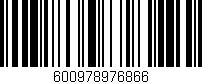 Código de barras (EAN, GTIN, SKU, ISBN): '600978976866'