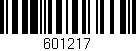 Código de barras (EAN, GTIN, SKU, ISBN): '601217'