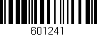 Código de barras (EAN, GTIN, SKU, ISBN): '601241'