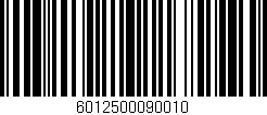 Código de barras (EAN, GTIN, SKU, ISBN): '6012500090010'