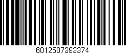 Código de barras (EAN, GTIN, SKU, ISBN): '6012507393374'