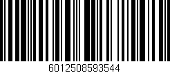 Código de barras (EAN, GTIN, SKU, ISBN): '6012508593544'