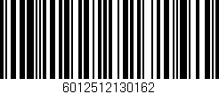 Código de barras (EAN, GTIN, SKU, ISBN): '6012512130162'