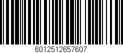 Código de barras (EAN, GTIN, SKU, ISBN): '6012512657607'