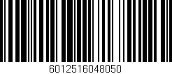 Código de barras (EAN, GTIN, SKU, ISBN): '6012516048050'