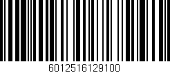 Código de barras (EAN, GTIN, SKU, ISBN): '6012516129100'