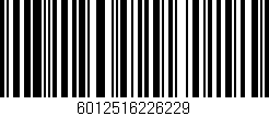 Código de barras (EAN, GTIN, SKU, ISBN): '6012516226229'