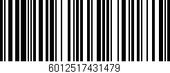 Código de barras (EAN, GTIN, SKU, ISBN): '6012517431479'