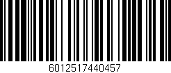 Código de barras (EAN, GTIN, SKU, ISBN): '6012517440457'