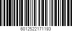 Código de barras (EAN, GTIN, SKU, ISBN): '6012522171193'