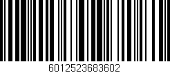 Código de barras (EAN, GTIN, SKU, ISBN): '6012523683602'