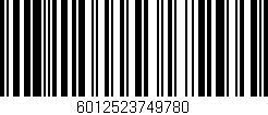 Código de barras (EAN, GTIN, SKU, ISBN): '6012523749780'