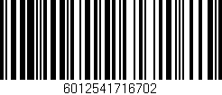 Código de barras (EAN, GTIN, SKU, ISBN): '6012541716702'
