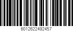 Código de barras (EAN, GTIN, SKU, ISBN): '6012622492457'