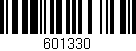 Código de barras (EAN, GTIN, SKU, ISBN): '601330'