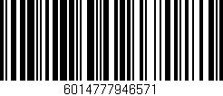 Código de barras (EAN, GTIN, SKU, ISBN): '6014777946571'