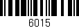 Código de barras (EAN, GTIN, SKU, ISBN): '6015'