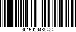 Código de barras (EAN, GTIN, SKU, ISBN): '6015023469424'