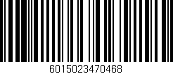 Código de barras (EAN, GTIN, SKU, ISBN): '6015023470468'