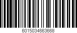 Código de barras (EAN, GTIN, SKU, ISBN): '6015034663668'