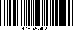 Código de barras (EAN, GTIN, SKU, ISBN): '6015045248229'