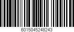 Código de barras (EAN, GTIN, SKU, ISBN): '6015045248243'