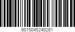 Código de barras (EAN, GTIN, SKU, ISBN): '6015045248281'