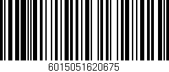 Código de barras (EAN, GTIN, SKU, ISBN): '6015051620675'