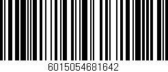 Código de barras (EAN, GTIN, SKU, ISBN): '6015054681642'