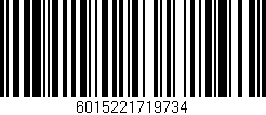 Código de barras (EAN, GTIN, SKU, ISBN): '6015221719734'