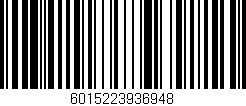 Código de barras (EAN, GTIN, SKU, ISBN): '6015223936948'
