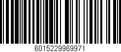 Código de barras (EAN, GTIN, SKU, ISBN): '6015229969971'