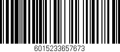 Código de barras (EAN, GTIN, SKU, ISBN): '6015233657673'