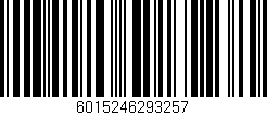 Código de barras (EAN, GTIN, SKU, ISBN): '6015246293257'