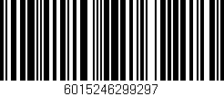Código de barras (EAN, GTIN, SKU, ISBN): '6015246299297'